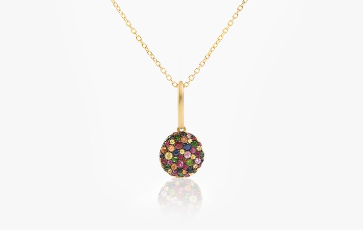 BABY MALAK ORIGINAL DROP BONBON SMALL ROUND NECKLACE